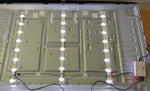 bande lumineuse led blanc moderne connecteurs électriques câbles facile téléviseur compatible