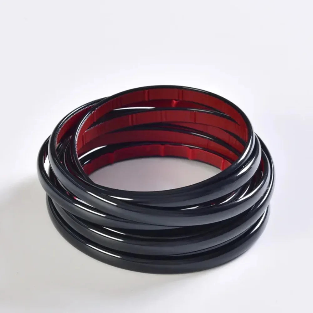 bandes decoratives autocollantes metalliques or argent noir modernes minimalistes