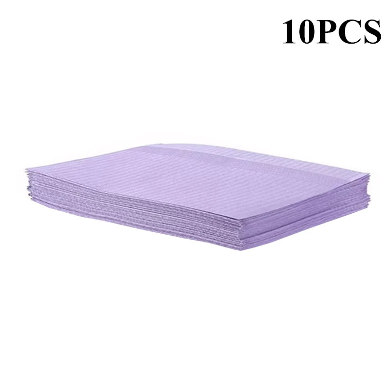 serviette absorbante tatouage jetable imperméable noire motif rayures horizontales protection dos