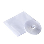 rideau anti moustiques blanc translucide maille fine facile installer adhésif fenêtre maison moderne