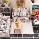 tapis peluche douce moderne rose blanc 11cm 18cm 18.5cm 8cm accessoire poupée maison jouet