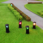 lampe led solaire moderne noire transparente sans fil fixe câble inclusextérieur jardin cour