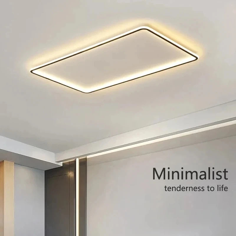 plafonnier led blanc minimaliste ultrathin télécommande certification ul ccc cqc fcc round 40cm round