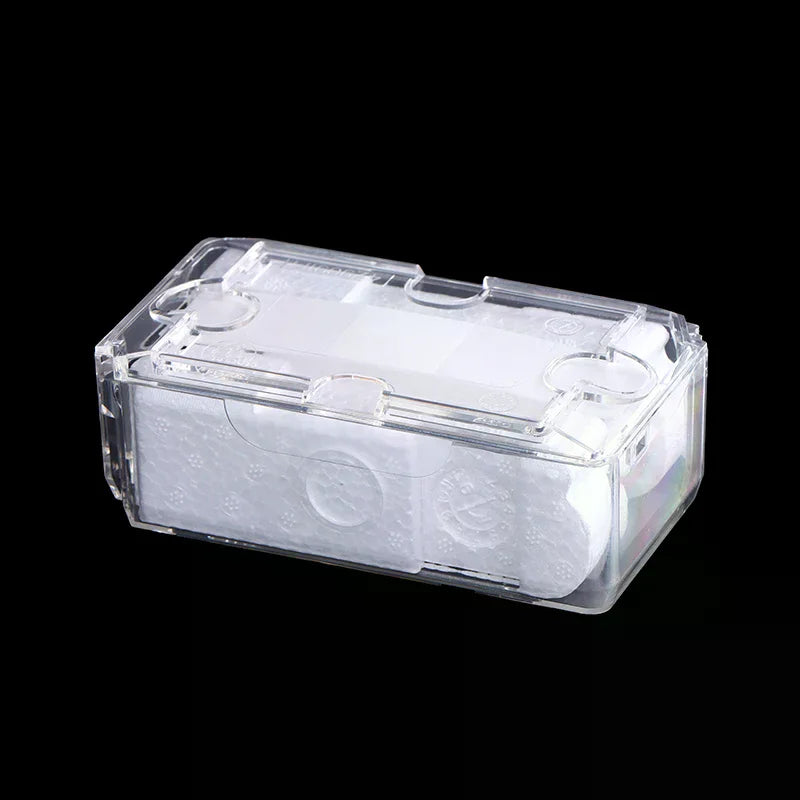 boîte montres transparente classique vert doré bijoux plastique présentation cadeau noël