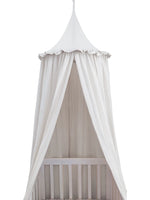 rideau lit bébé rose clair classique 100 coton unisexe solide texture légèrement rugueuse