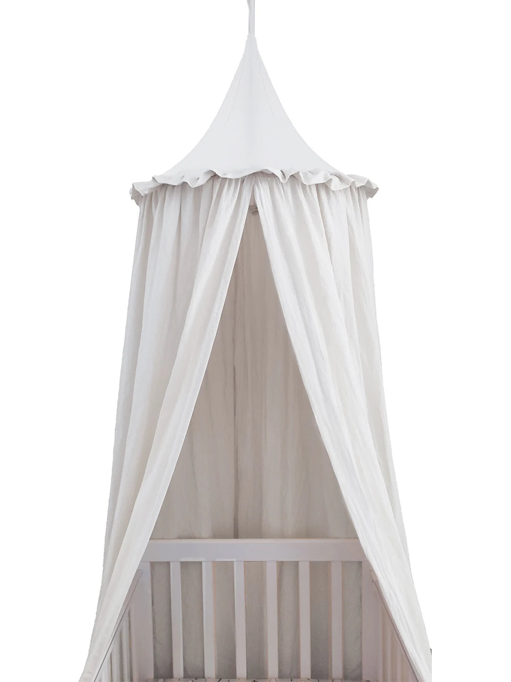 rideau lit bébé rose clair classique 100 coton unisexe solide texture légèrement rugueuse