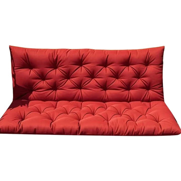 coussin balançoire imperméable coton tufté noir rouge bleu marine moderne bébé lit sofa