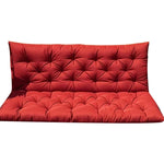 coussin balançoire imperméable coton tufté noir rouge bleu marine moderne bébé lit sofa