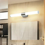 lampe murale led moderne blanc clips magnétiques éclairage salle bain 250mm 400mm 550mm aluminium