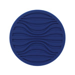 protector pad silicone moderne rayures bleu gris vert noir respectueux environnement 10cm