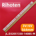 bande lumineuse led blanc moderne fixation connecteurs led 564mm 565mm 3v 6v