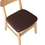 coussin chaise gris jacquard moderne adhésif polyester salon cuisine 35 53cm