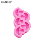 moule silicone gâteau forme champignon rose clair décoration dessert cuisine chocolat enfantin moderne