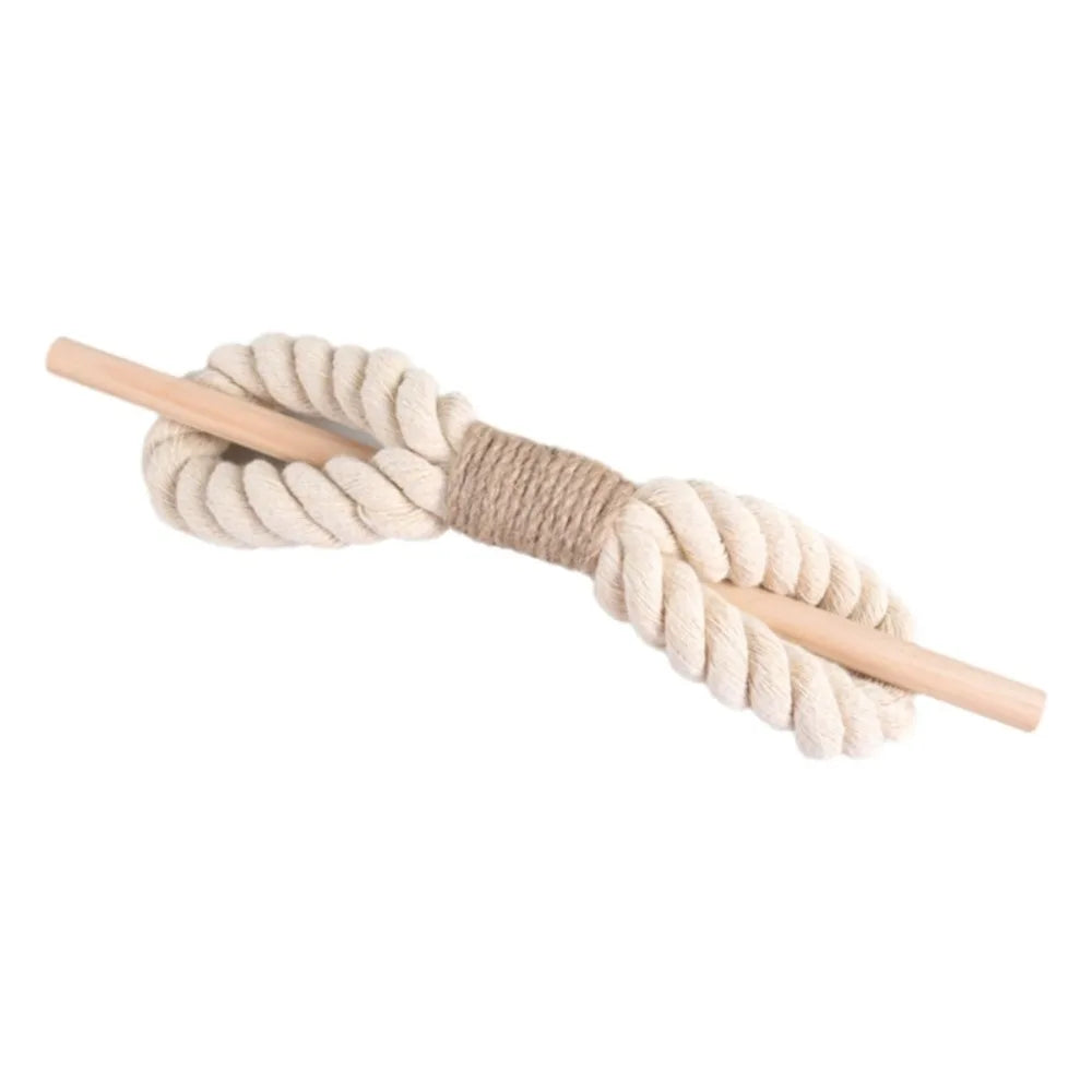 attaches rideau bois tressées bohème rustique six différentes