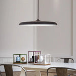 Suspension lumineuse moderne bleu noir gris blanc rose doré plat lisse scandinave câble suspendu