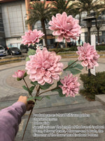 bouquet hortensia soie rose clair feuilles vertes réaliste décoration intérieure mariage anniversaire pendaison crémaillère