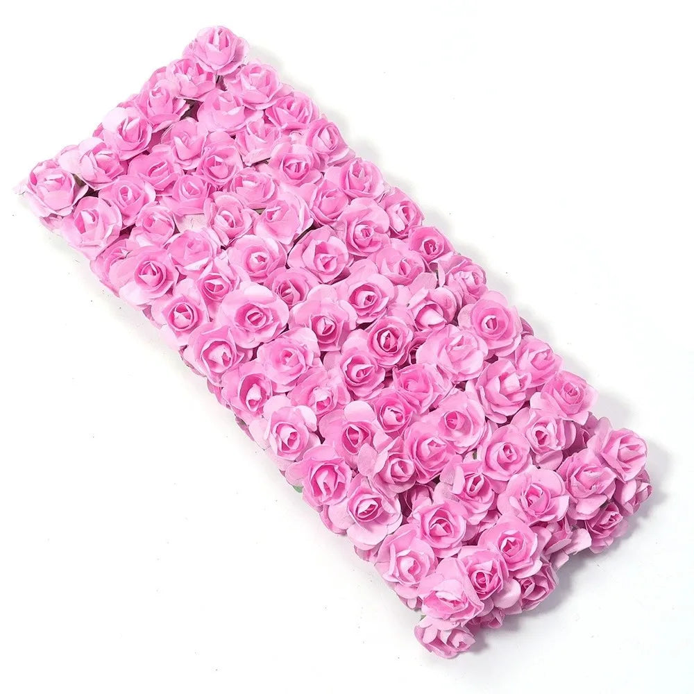 couronnes artificielles roses violet rouge bleu blanc jaunes intérieur décoration mariage anniversaire baby shower