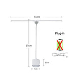 lampe moderne led rechargeable pinces blanc sans ombre tactile variable protection yeux étude chambre