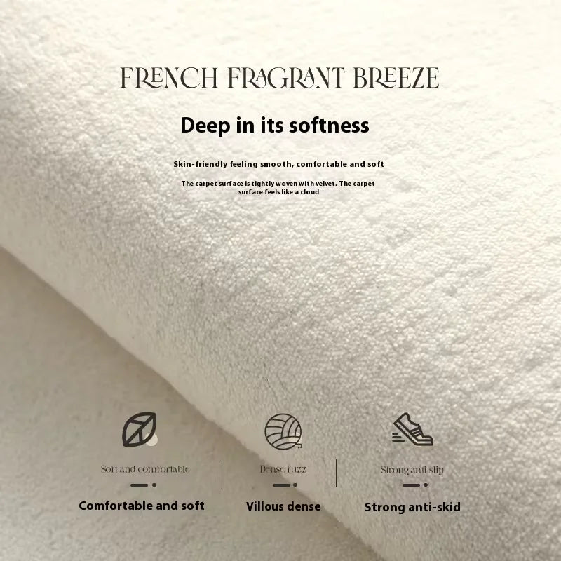 tapis gris blanc fleurs motifs géométriques moderne doux imperméable antidérapant lavable voyage intérieur