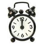 horloge réveil classique rouge jaune bleu noir simple ronde électronique numérique analogique