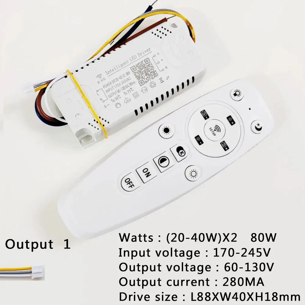 contrôleur led intelligent télécommande câbles signalisation entrée led 1050v moderne blanc