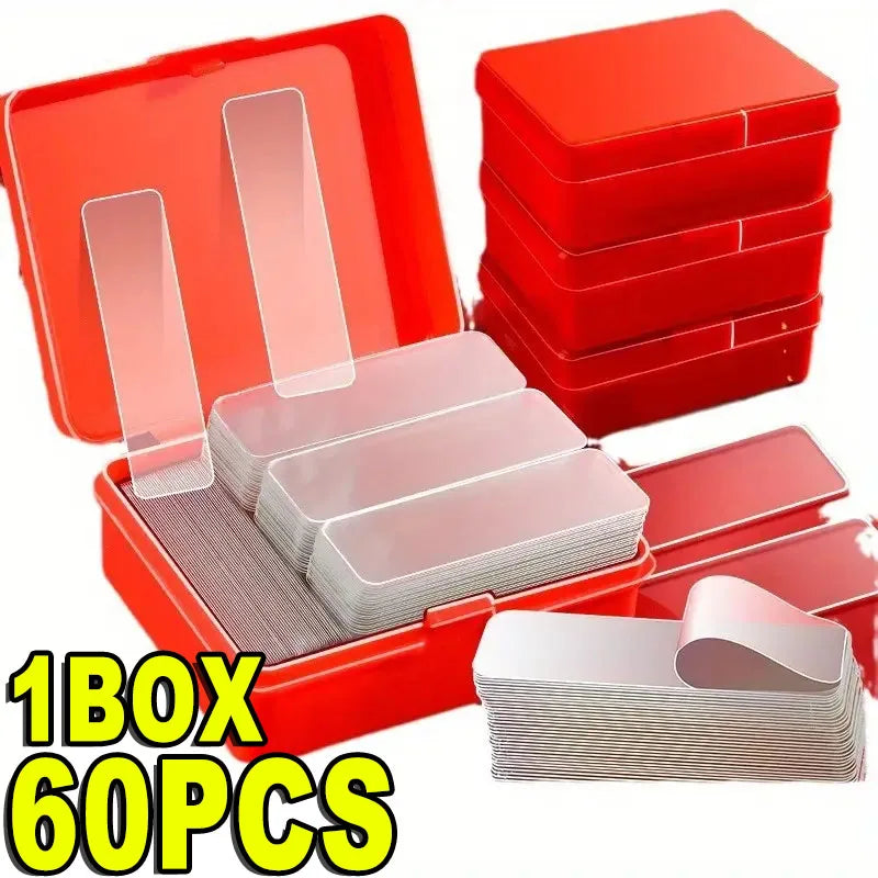 protecteurs d'écran transparents modernes adhésifs rouges boîtes 5.8cm 4.5cm 2cm 3.5cm 1.1cm