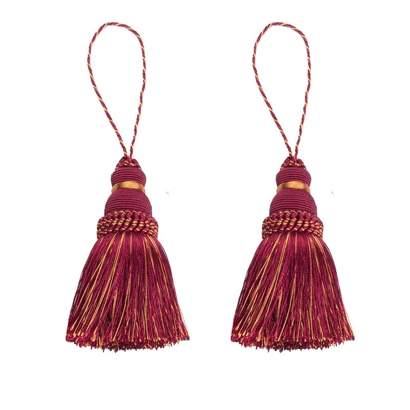 pompon porte couleur beige noir marron gris rose bohème chic décoration maison textile polyester