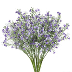 décoration intérieure moderne bouquet artificiel fleurs mixtes blanc jaune violet rose