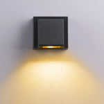 applique murale led moderne noire géométrique 3000k 6500k certifiée rohs