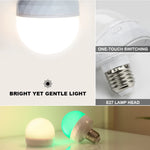Ampoule LED intelligente USB blanc rose vert télécommande brillante moderne E27