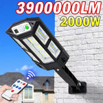 lampe solaire moderne led noire ip65 télécommande mur auto rechargeableextérieur