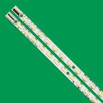 ruban led blanc moderne connecteur bouton on off 28 led 315mm