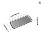 assiettes modernes gris métallisé mat opaques set table acier inoxydable fourchettes couteaux