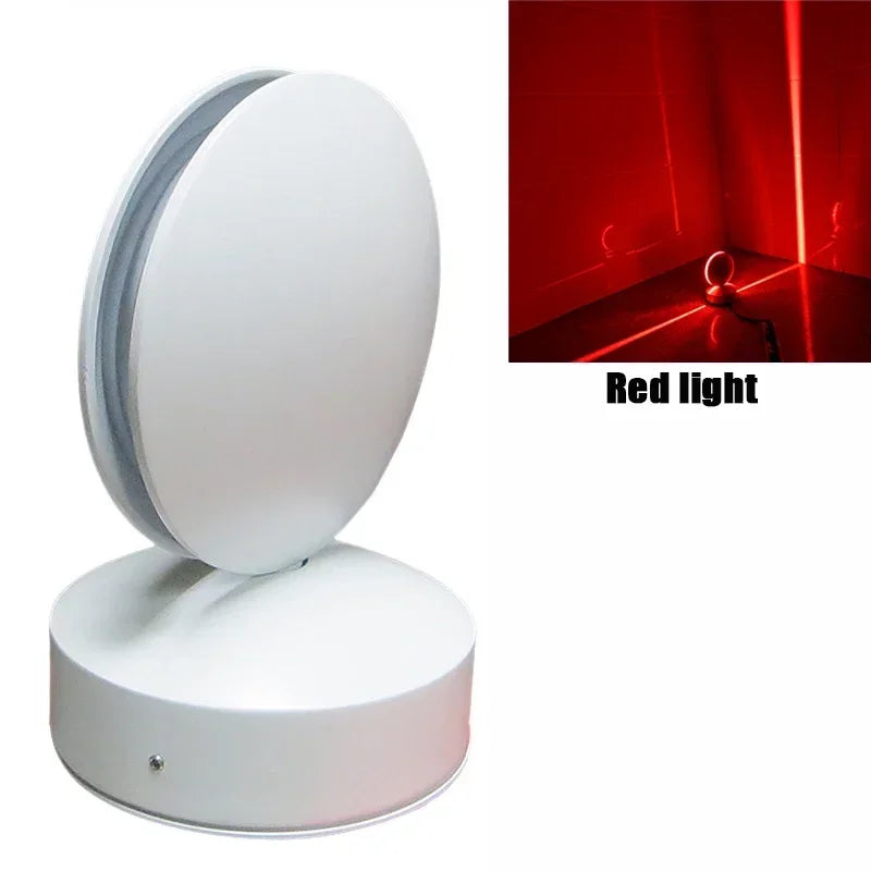 éclairage mural led moderne blanc rose rouge vert bleu jaune orange 360 degrés