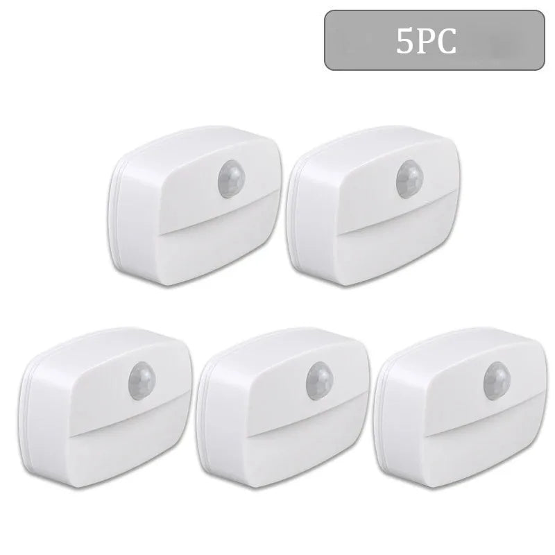 lampe led murale sans fil adhésive rectangle moderne flux lumineux faible blanc batteries aaa