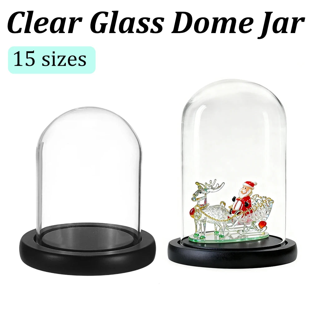 jarre verre transparent moderne base bois bouchon grille taillesDecoration intérieure boisson présentation almacenamiento