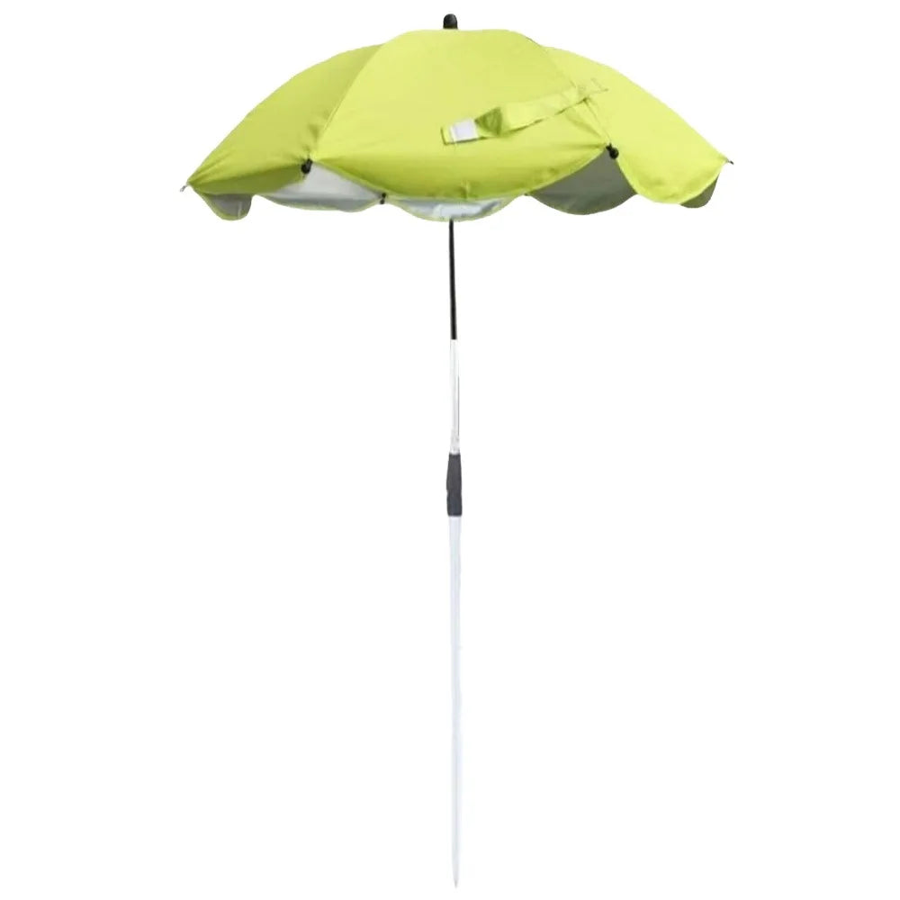 parasol télescopique plantes réglable 65cm protection uv noir bleu rose rouge vert orange violet