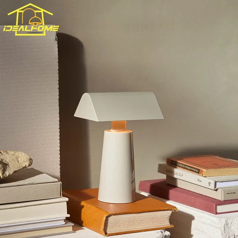 lampe table rechargeable sans fil certification ccc flux lumineux moderne rouge abs