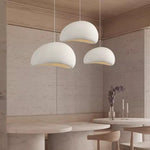 Luminaire suspendu 3 abat-jours blancs cuisine