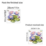 sticker mural décoration toilette fleurs tournesols papillons moderne pvc multicolore illustration réaliste