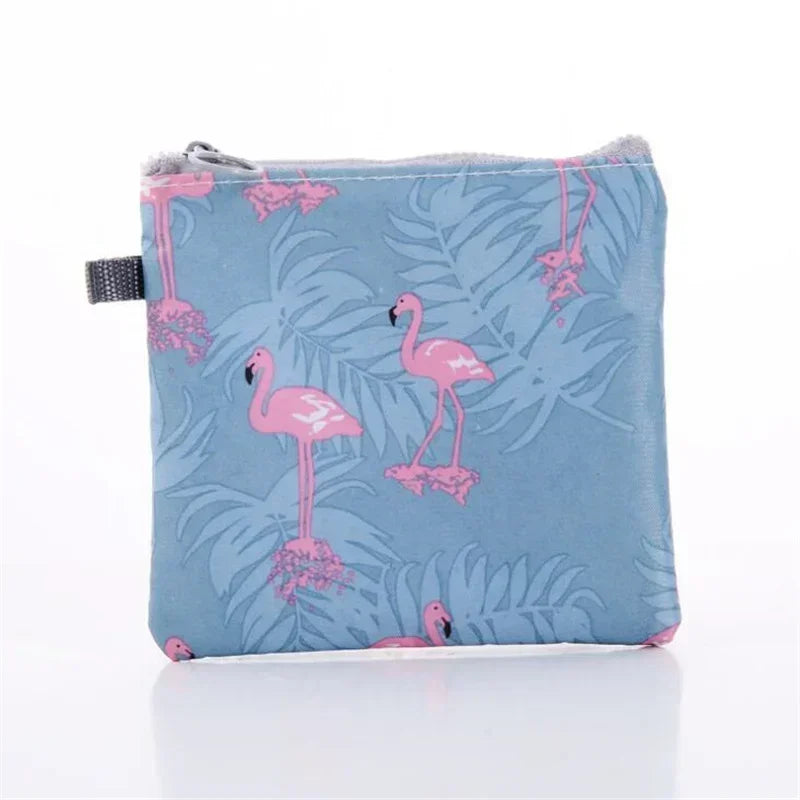 pochettes cosmétiques voyage blanches modernes cactus triangles licornes coeurs opaques