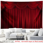 rideau théâtre rouge velours occasion anniversaire mariage événement classique 100x150 210x150