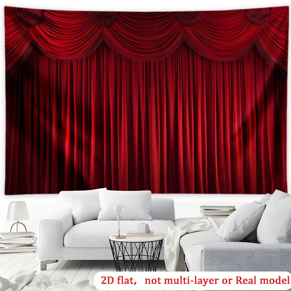 rideau théâtre rouge velours occasion anniversaire mariage événement classique 100x150 210x150