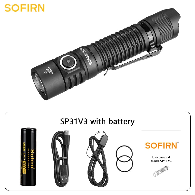 lampe torche tactique led vert noir résistante chocs lumière intense alliage aluminium camping