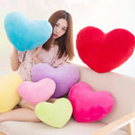 coussin velours moderne doux uni bleu clair jaune rouge rose vert coton massage
