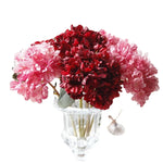 bouquet artificiel hortensia classique couleurs variées intérieur mariage anniversaire fêtes decoration