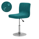 chaise moderne extérieure imprimé feuilles beige vert bleu marine grisversible régulateur hauteurhôtel accueilhoussablepolyesterelasticextensible