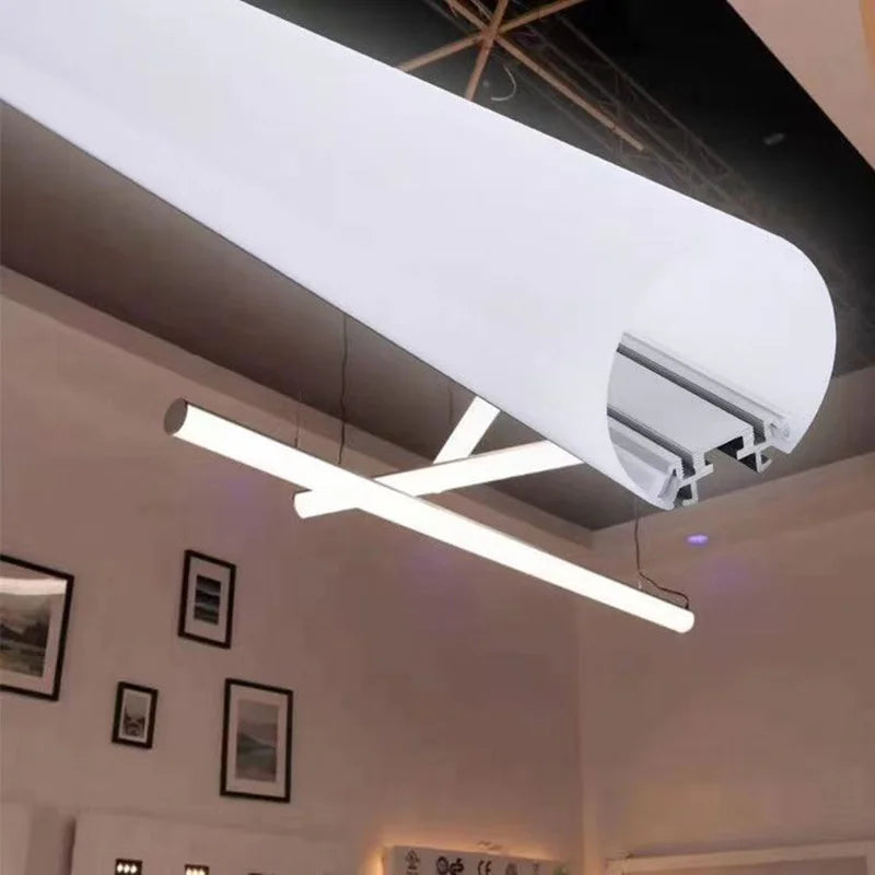 Éclairage LED jaune clair en ambiance chaleureuse