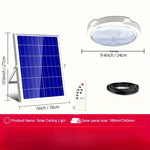 lampe solaire moderne blanc led panneau solaire télécommande protection anti insectes