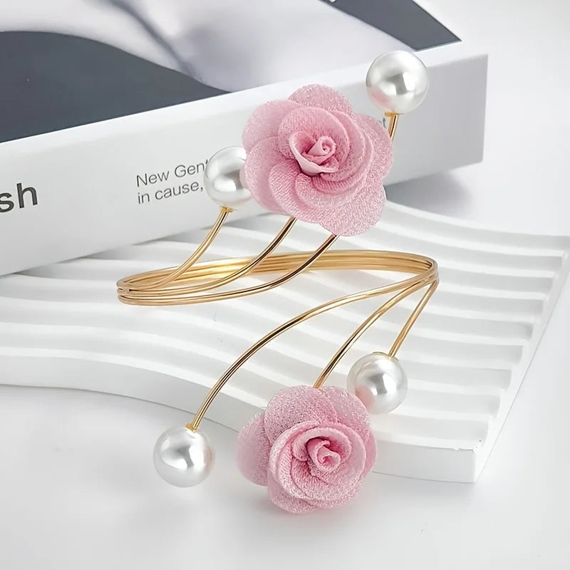 Accessoires fenêtre clips roses décor rouge élégant fixations rideaux